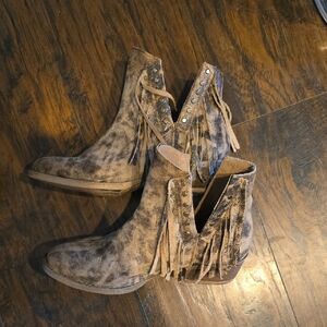 Circle G Fringed Boots